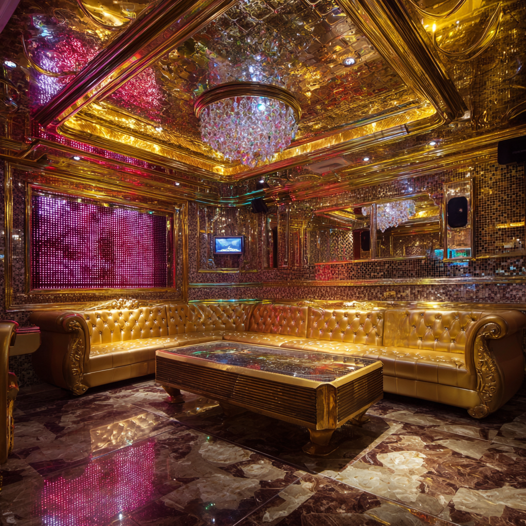 여의도 브이 다국적노래방 룸 이미지 8