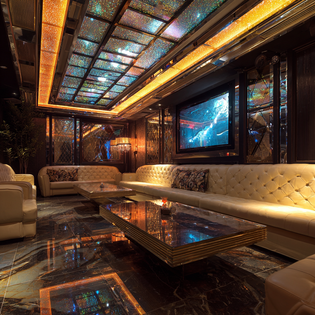 여의도 브이 다국적노래방 룸 이미지 18