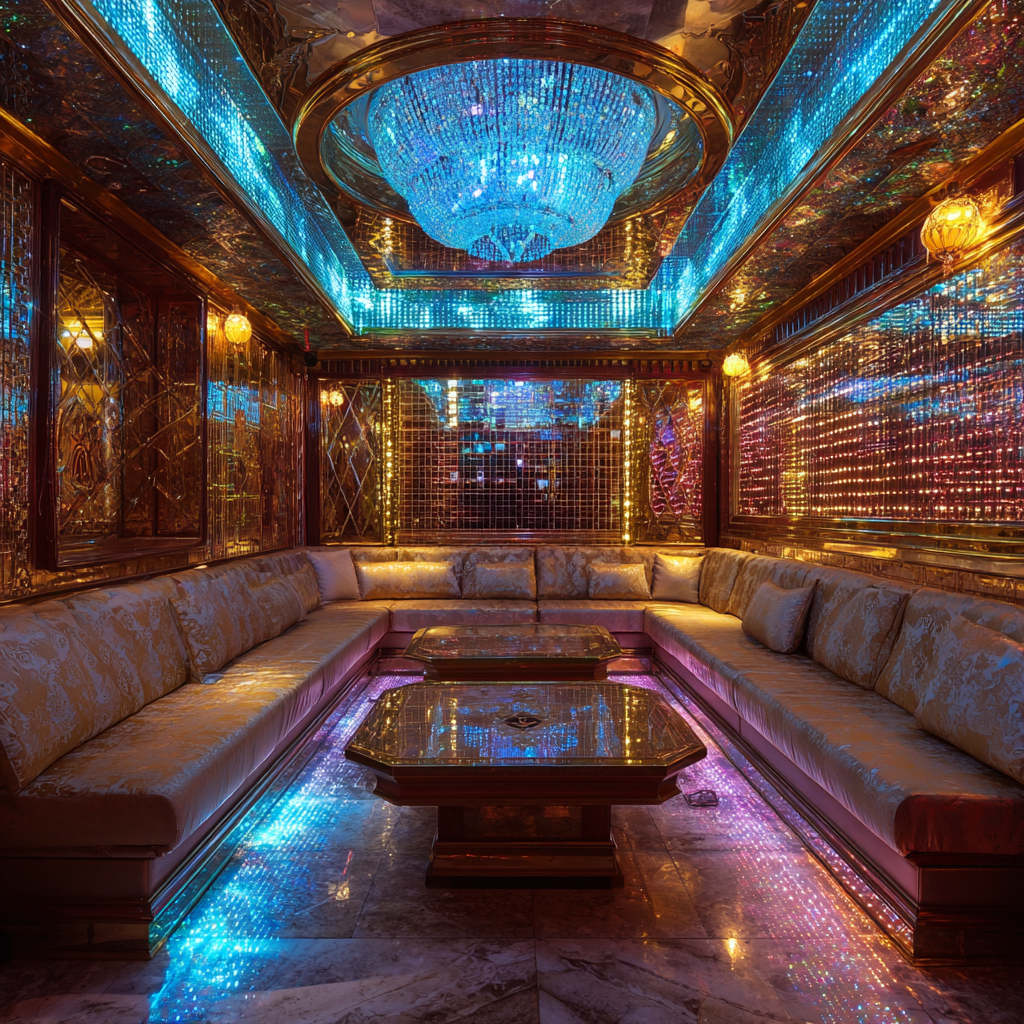 여의도 브이 다국적노래방 룸 이미지 11