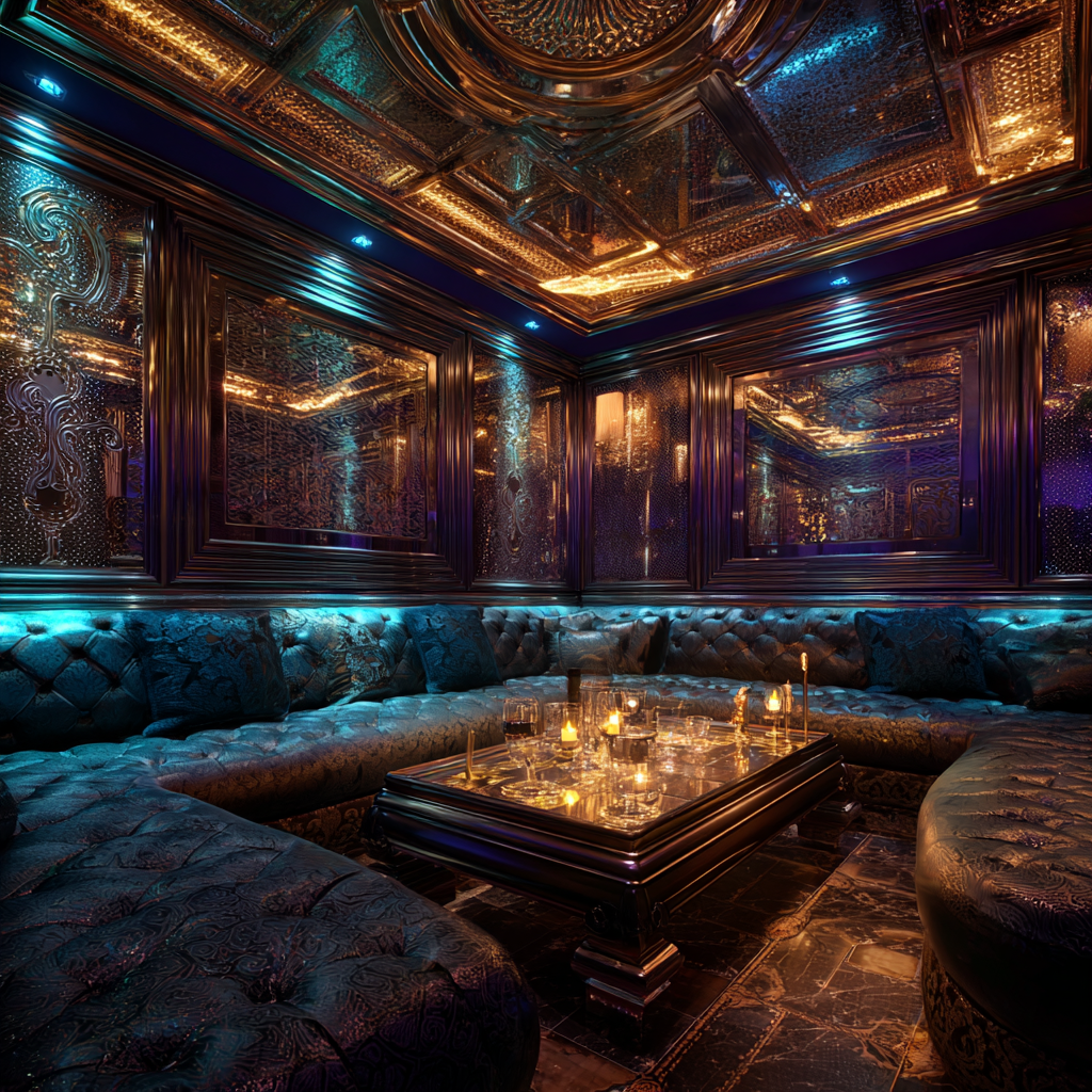 여의도 브이 다국적노래방 룸 이미지 1