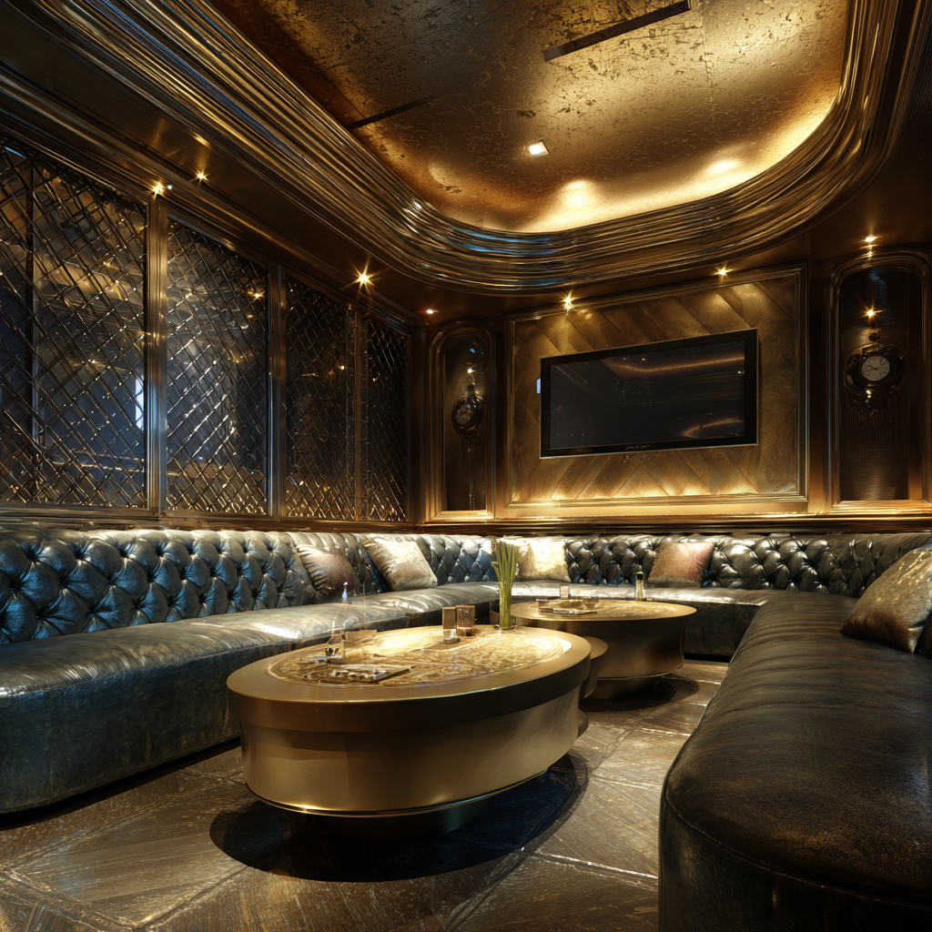 여의도 브이 다국적노래방 룸 이미지 2